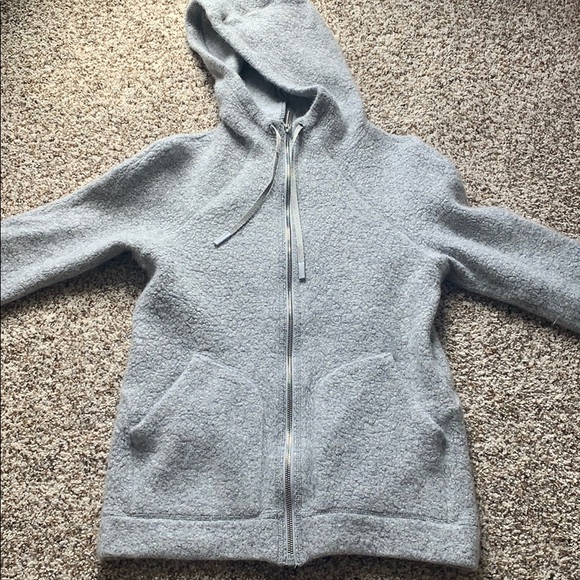 lululemon fuzzy jacket